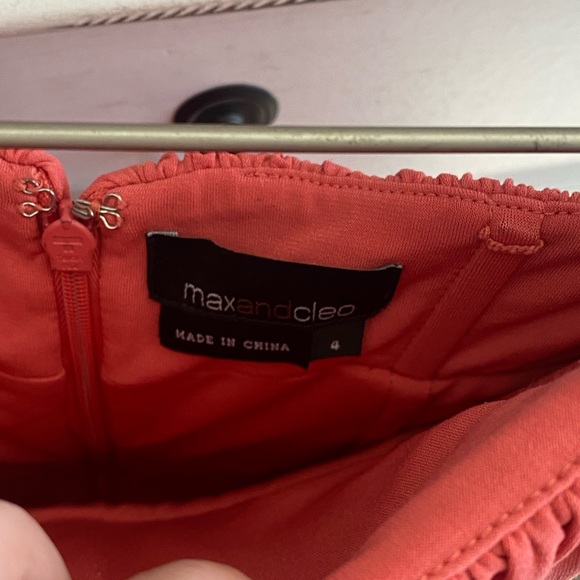 Coral summer dress - Picture 4 of 4